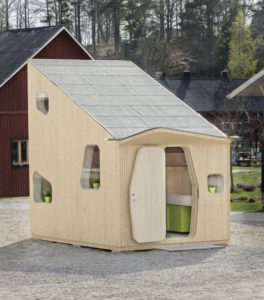 Smart Student Unit, une maison tout en bois pour étudiant hobbit...