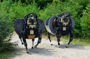 Legged Squad Support System robot ane darpa quatre pates