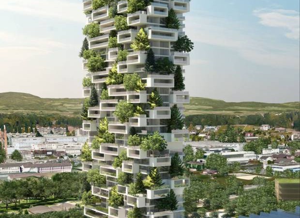 foret verticale ville immeuble