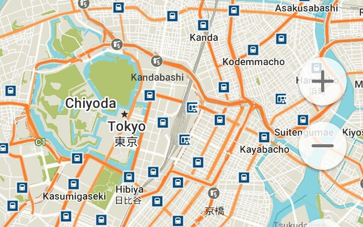 Maps.me Japon tokyo offline