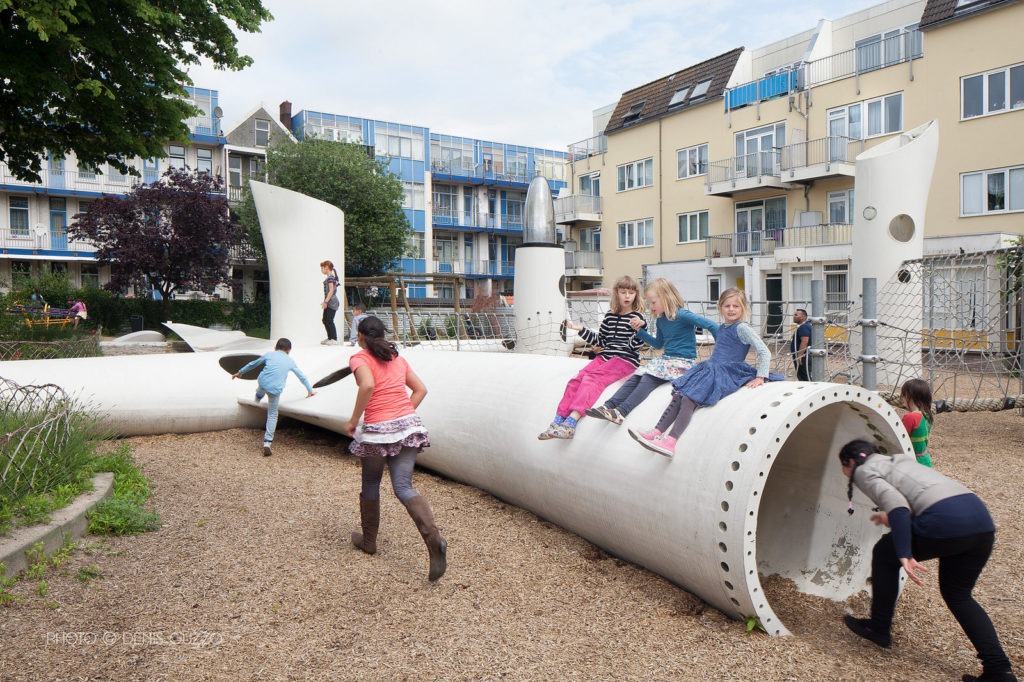 recyclage éolienne mobilier urbain