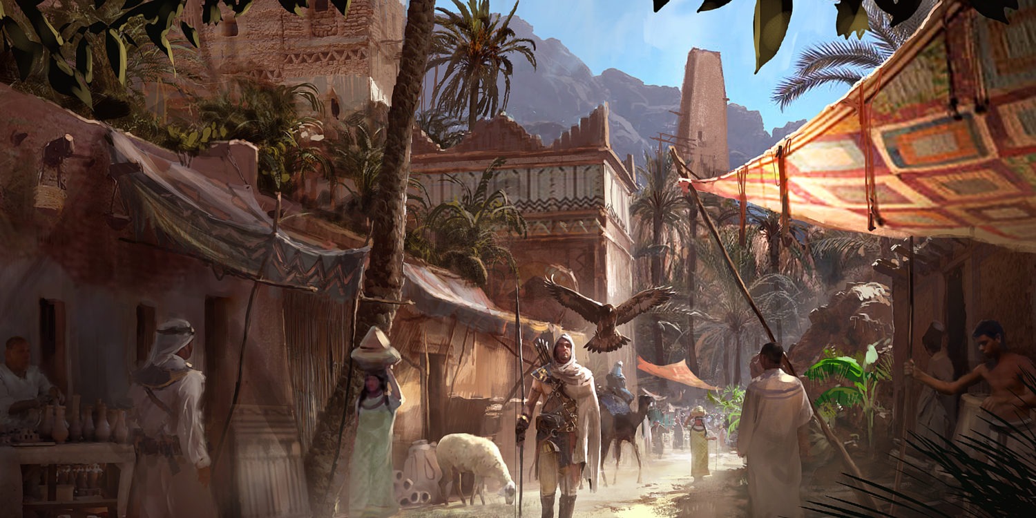 assassin's creed origin artwork