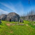 Droulers-Tsiionhiakwatha est le site archéologique d'un ancien village d'Iroquoiens du Saint-Laurent maison longue traditionnelle